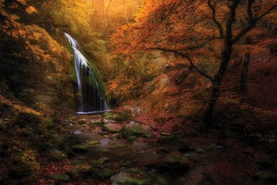 Djur-Djur Waterfall by Kirill Volkov canvas print