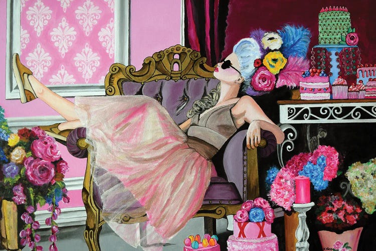Let Them Eat Cake by Kristin Voss wall art