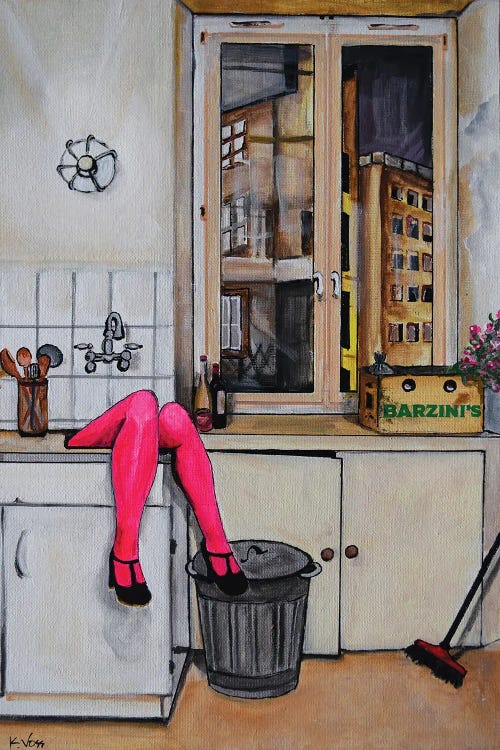 Somewhere On The Upper West Side by Kristin Voss wall art