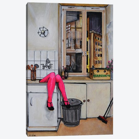 Somewhere On The Upper West Side Canvas Print #KVS12} by Kristin Voss Art Print