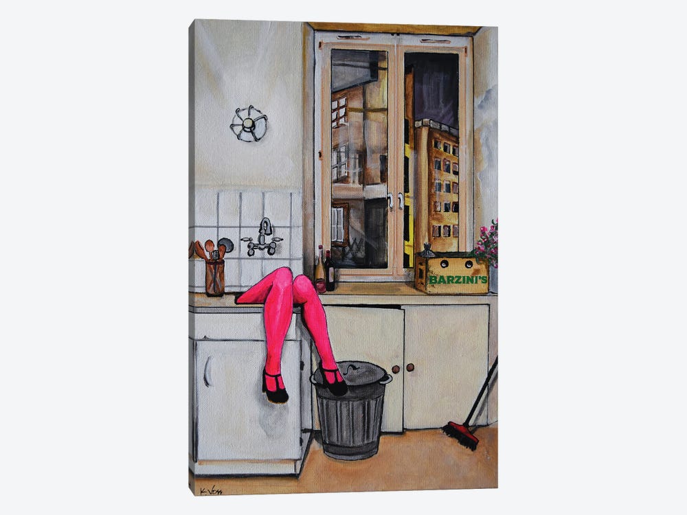 Somewhere On The Upper West Side by Kristin Voss 1-piece Canvas Art
