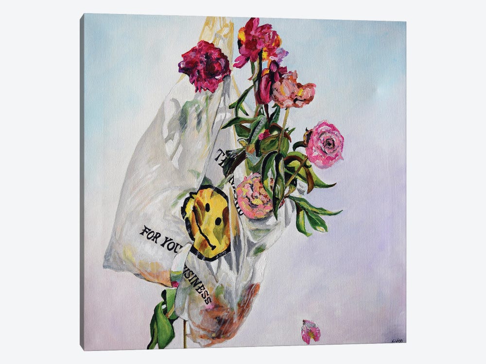 The Remnants of Paradise by Kristin Voss 1-piece Canvas Art Print