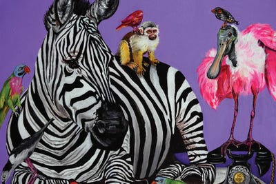 We Make Our Own Families by Kristin Voss multi panel art