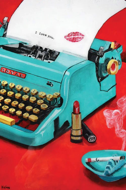 Write Me by Kristin Voss wall art