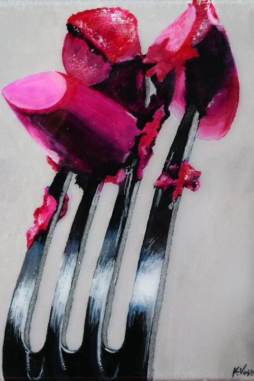 You Can't Eat Makeup To Be Pretty On The Inside by Kristin Voss wall art