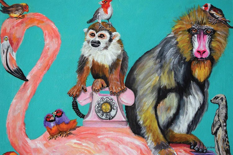 Don't Call Me, I'll Call You by Kristin Voss wall art