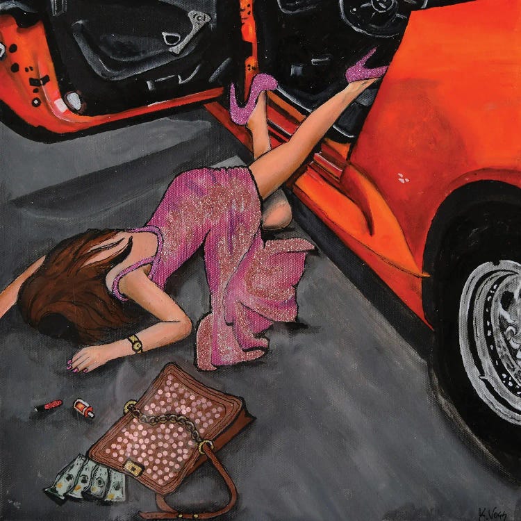 Even The Best Fall Down Sometimes by Kristin Voss wall art