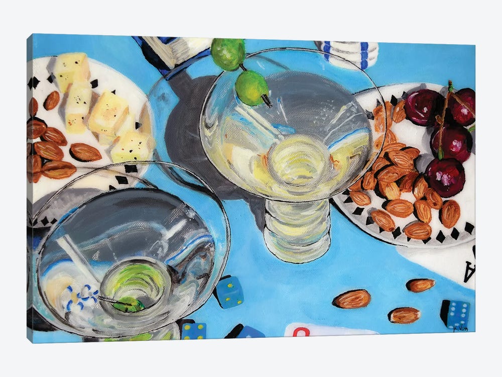 Happy Hour by Kristin Voss 1-piece Canvas Art