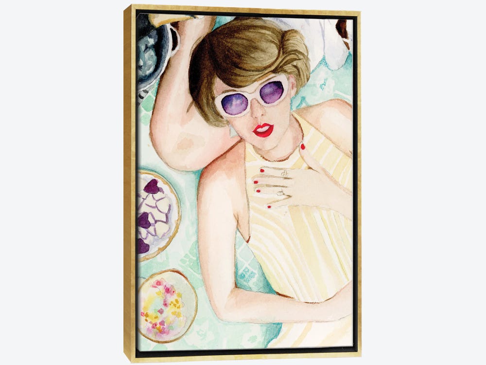 Krystal Ward Canvas Prints - Taylor Swift Bloom ( People > celebrities > musicians > Taylor Swift art) - 26x18 in