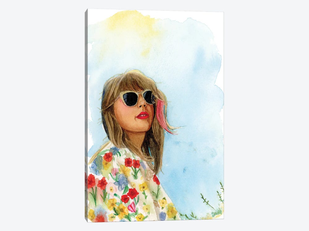 Taylor Swift Daylight by Krystal Ward 1-piece Canvas Art Print