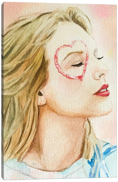 Taylor Swift Lover Canvas Art Print - Krystal Ward