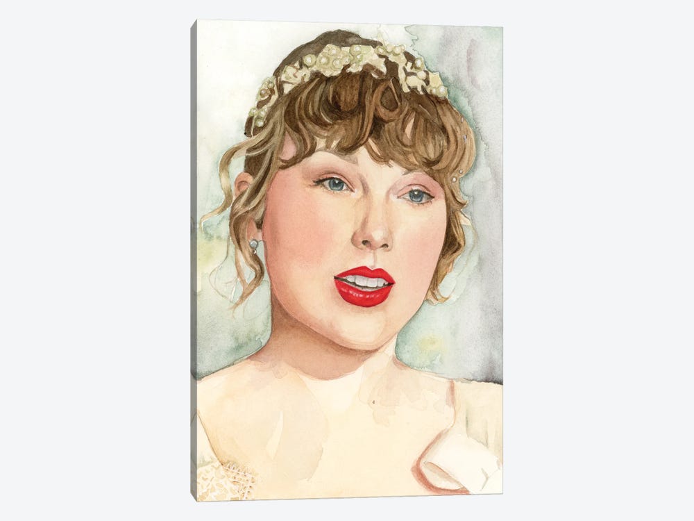 Taylor Swift Willow by Krystal Ward 1-piece Canvas Art