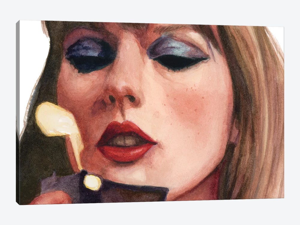 Midnights Taylor Swift by Krystal Ward 1-piece Canvas Print