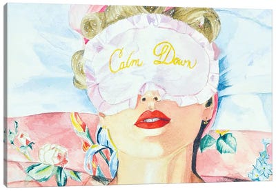 You Need To Calm Down Taylor Swift Canvas Art Print - Krystal Ward