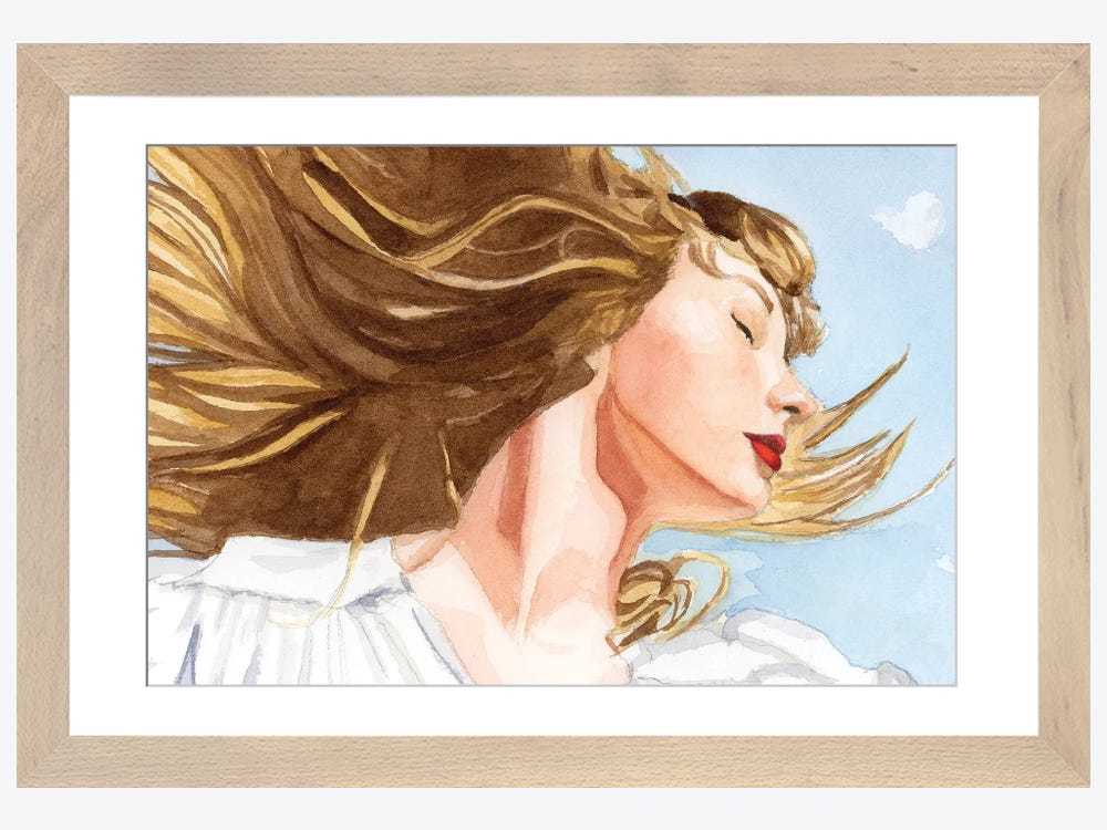 Taylor Swift - Fearless - Canvas Gallery Wrap, Pop Culture, Wall Art, – Art  By Luciana