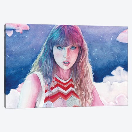 Lavender Haze Taylor Swift Canvas Print #KWA6} by Krystal Ward Canvas Print