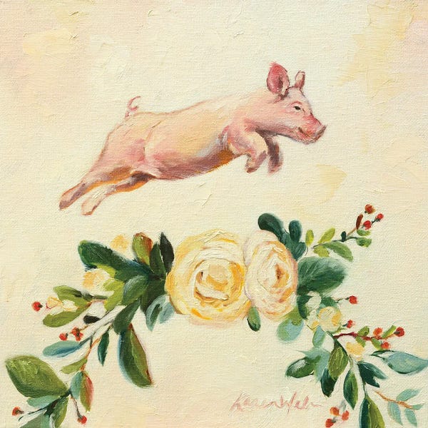 Pigs: Trusting The Moment by Karen Weber