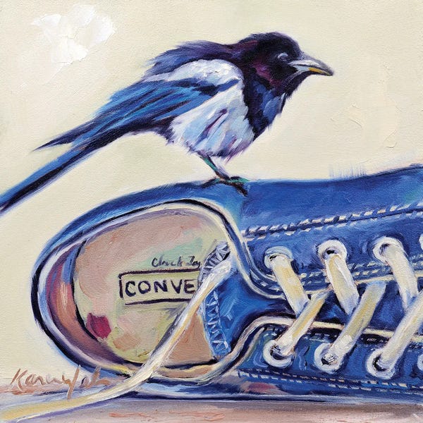 Sneakers: Magpie Conversation by Karen Weber