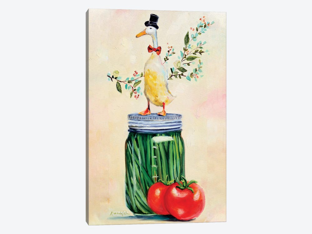 The Remarkable Mr. Pickle by Karen Weber 1-piece Canvas Print
