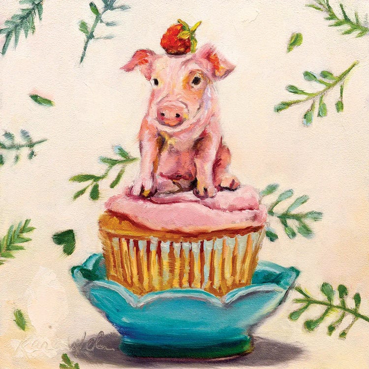 Berry Piglet Cake