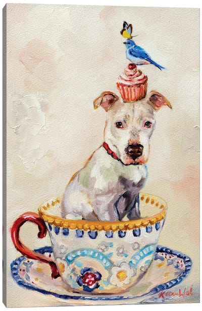 Pitty Party Canvas Art Print - Cake & Cupcake Art