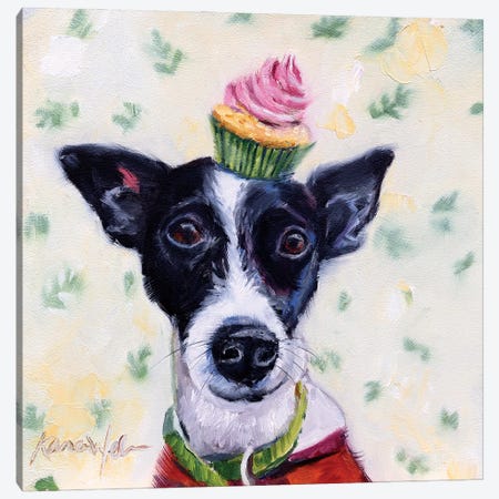 Terrier Confection Canvas Print #KWB42} by Karen Weber Canvas Art