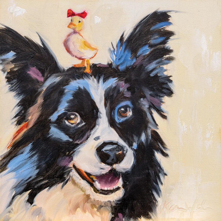 The Red Bow by Karen Weber wall art