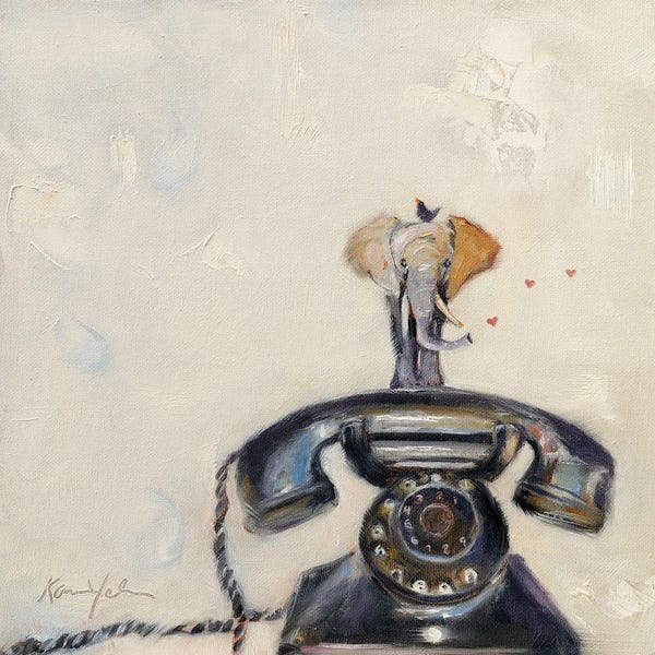 Antiques & Collectibles: Telephant by Karen Weber