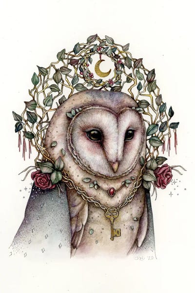 Keeper Of The Veil by Kimera Wachna multi panel art