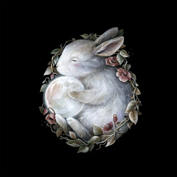 Rabbits: Lunar Rabbit by Kimera Wachna