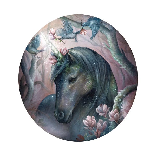 Unicorns: Magnolia Unicorn by Kimera Wachna
