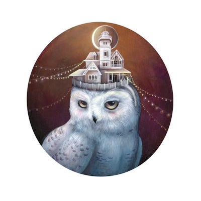 Practical Magic Hat by Kimera Wachna metal wall art