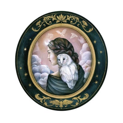 We Wait For Night by Kimera Wachna canvas print