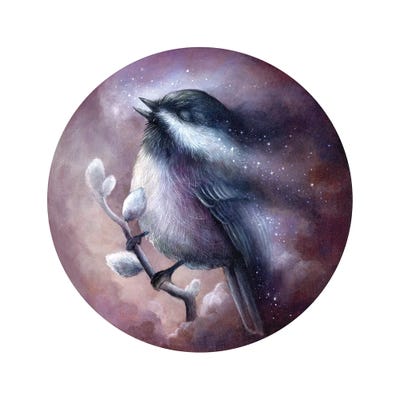 Chickadee by Kimera Wachna gallery poster