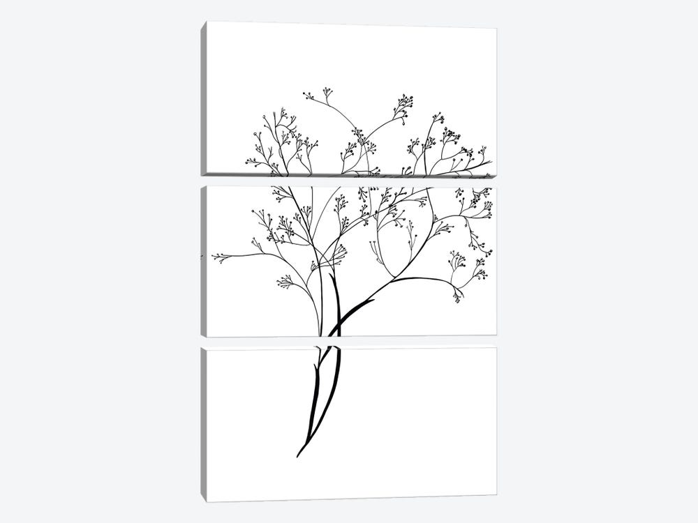 Airy Blooms III by Kayleigh Wold 3-piece Art Print
