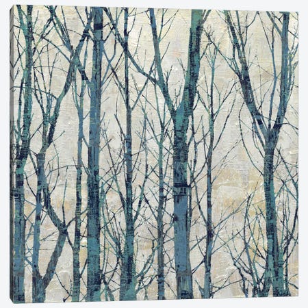 Through The Trees - Blue I Canvas Print #KWE4} by Kyle Webster Art Print