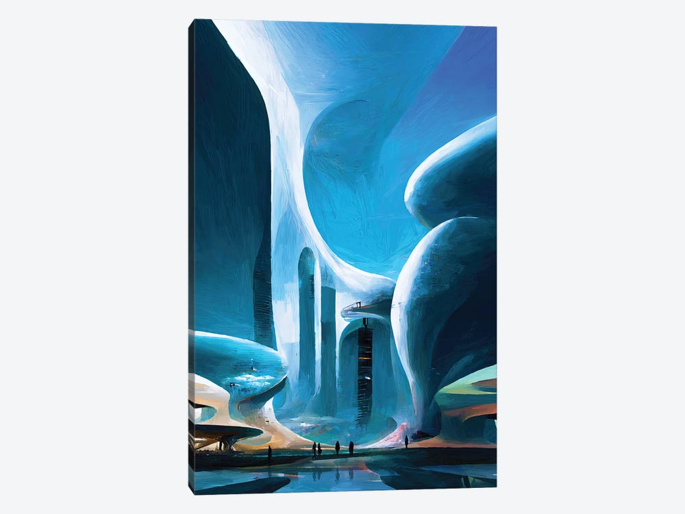 The World Of Illusion V by Kenwood Huh 1-piece Canvas Art