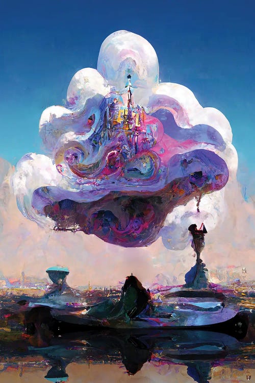 Cloud Town II by Kenwood Huh wall art