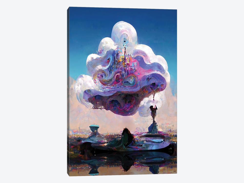 Cloud Town II by Kenwood Huh 1-piece Canvas Artwork
