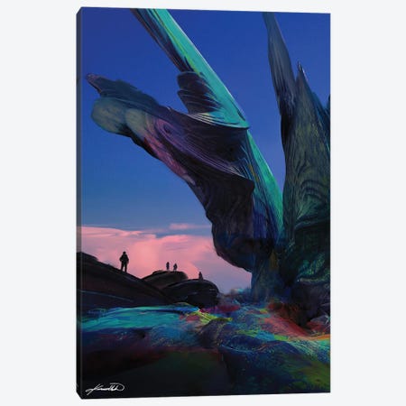 Daydream Monument Canvas Print #KWH27} by Kenwood Huh Canvas Art Print