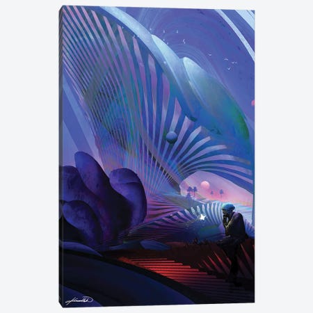 Limbo Paradise Canvas Print #KWH30} by Kenwood Huh Canvas Art Print
