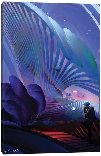 Limbo Paradise Canvas Art Print - Kenwood Huh