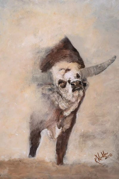 Bulls: Shake Rattle & Roll III by Kathy Winkler