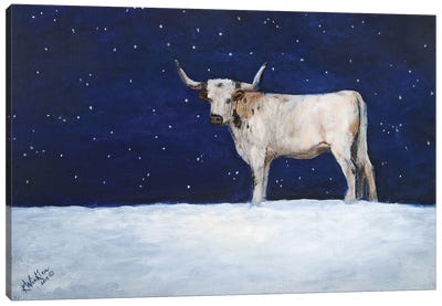 Journey Through the Snow III Canvas Art Print - Kathy Winkler