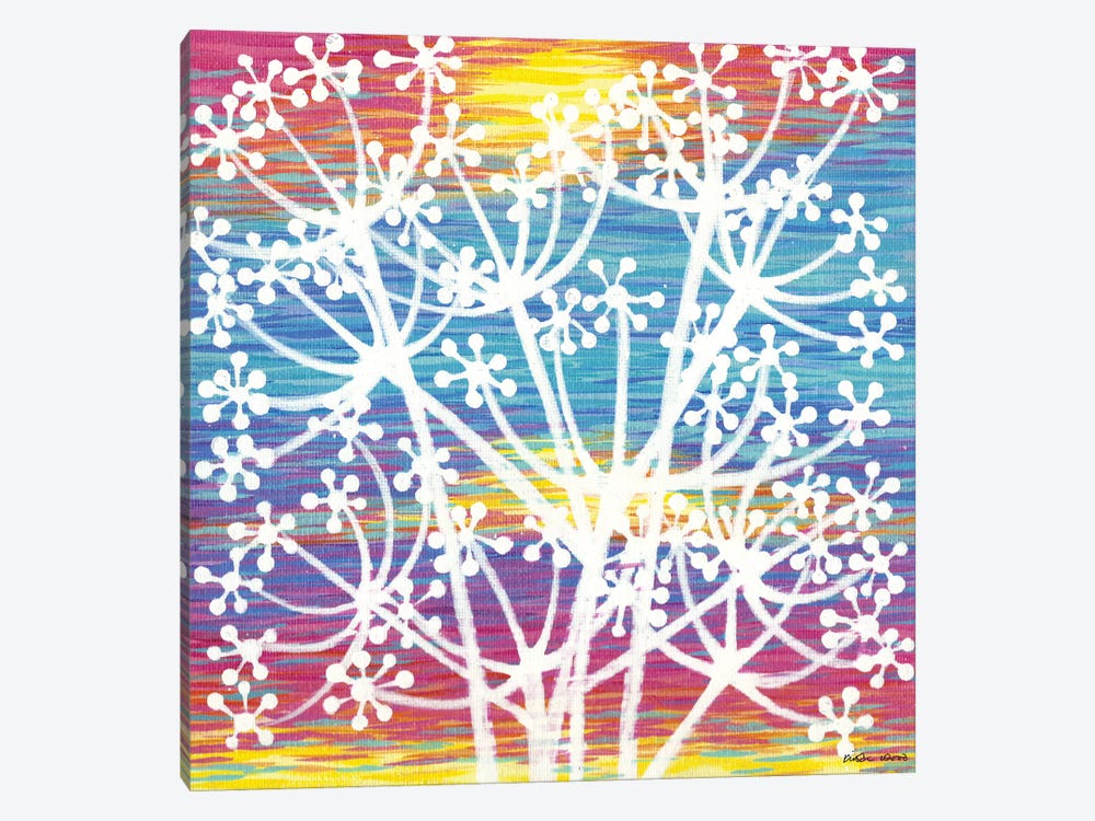 Cow Parsley by Kirstin Wood 1-piece Canvas Artwork