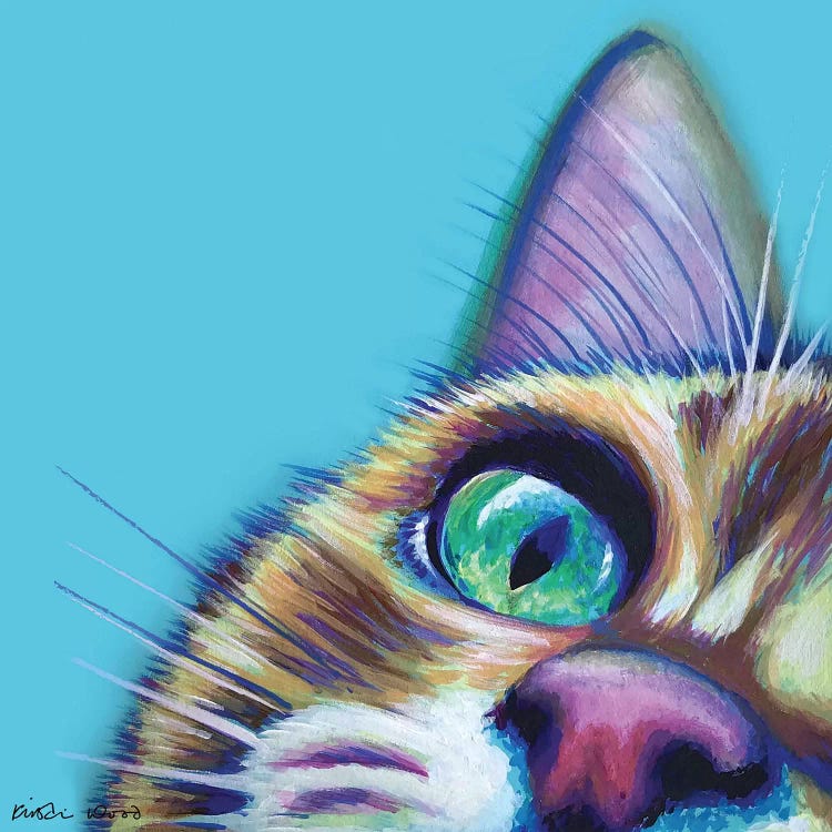 Ginger On Turquoise