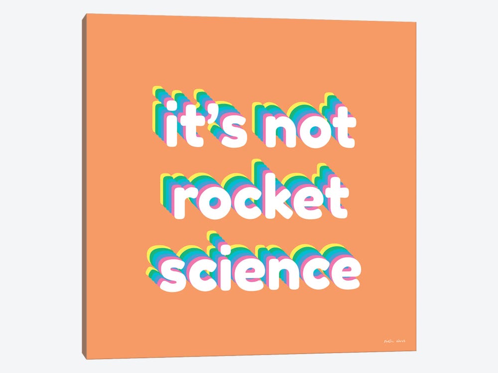 Rocket Science by Kirstin Wood 1-piece Canvas Wall Art