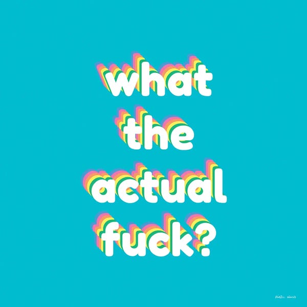 Crude Humor: WTAF by Kirstin Wood