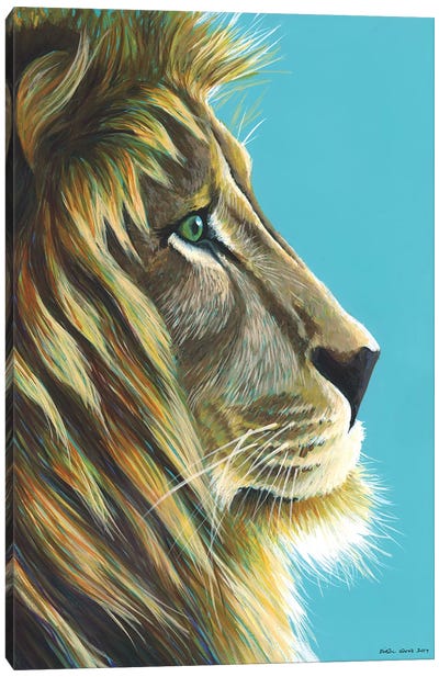 Lion King Canvas Art Print - Kirstin Wood