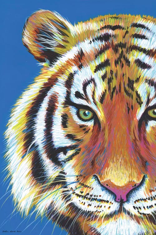 Tiger Tiger by Kirstin Wood wall art